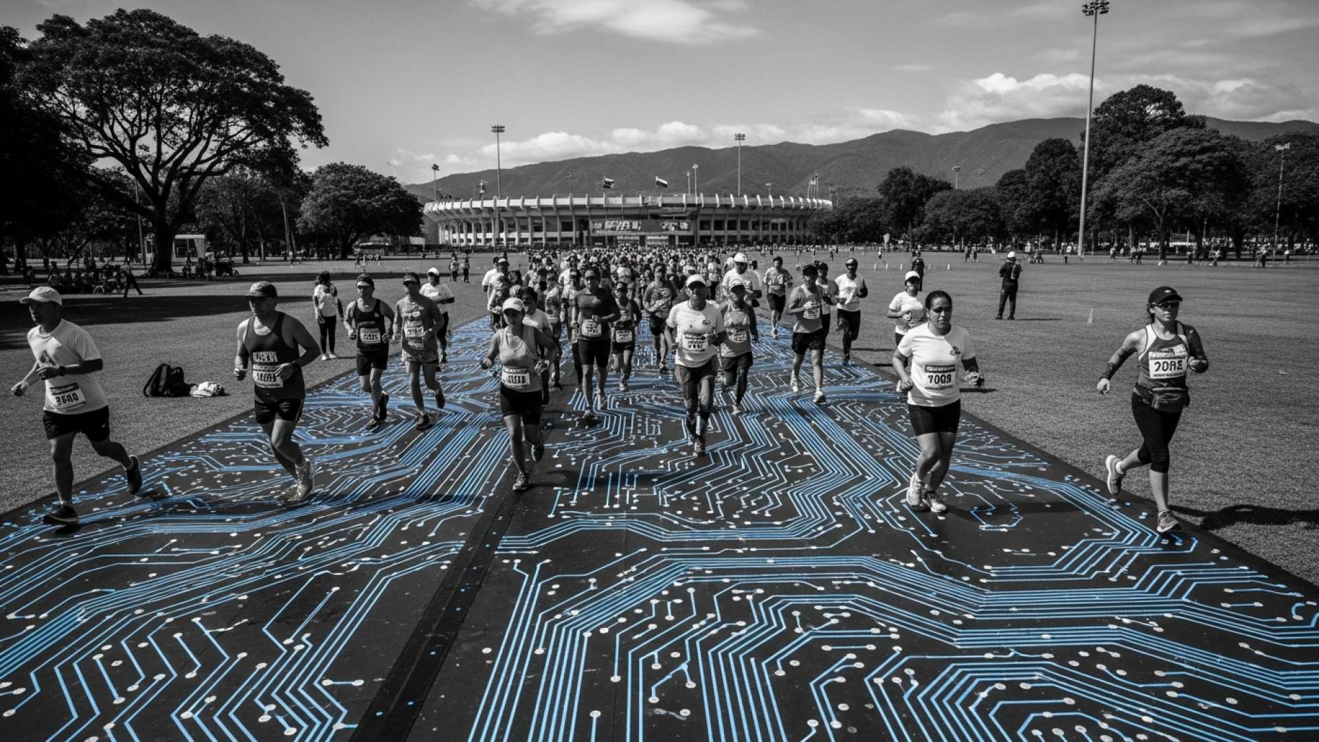 1万人のランナーが首都を駆ける歴史的なマラソン大会