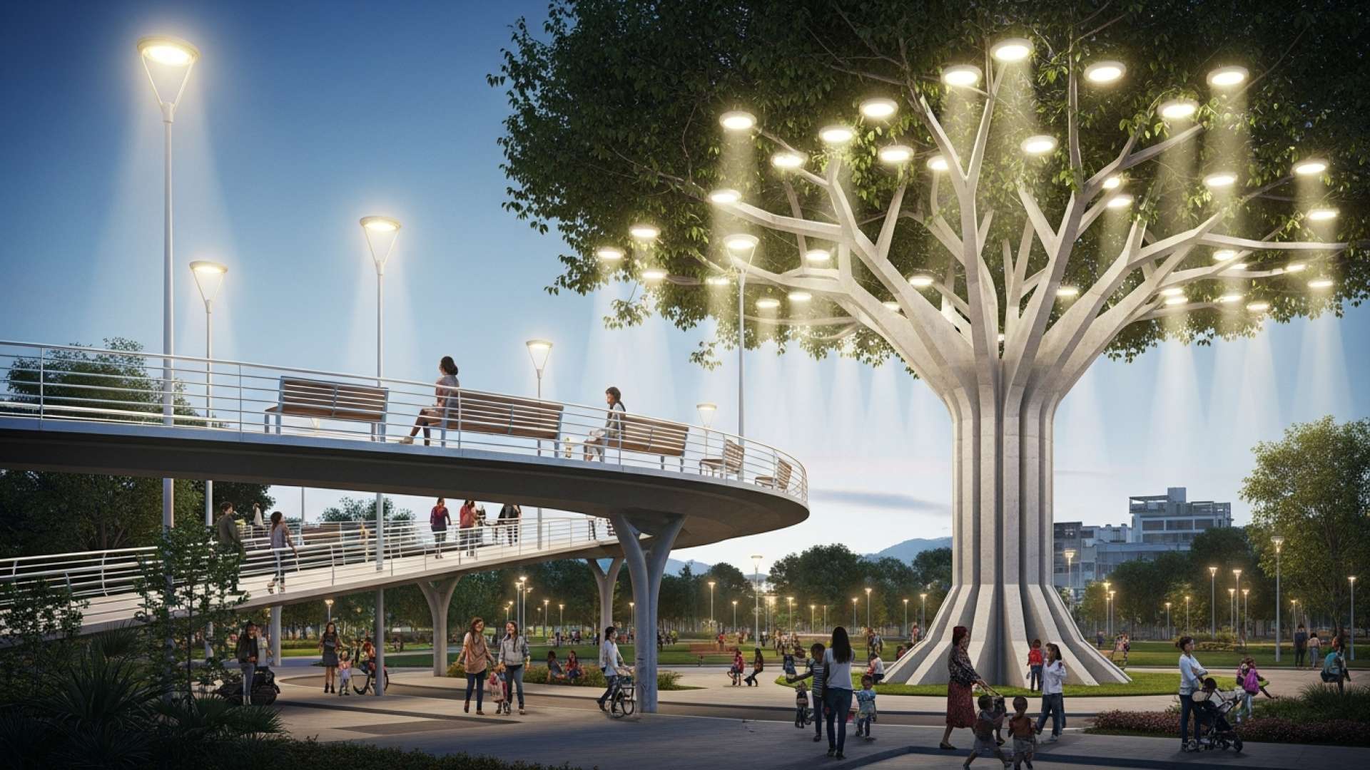 カルタゴ、都市再開発を推進するロス・ディケス公園の拡張工事を進める