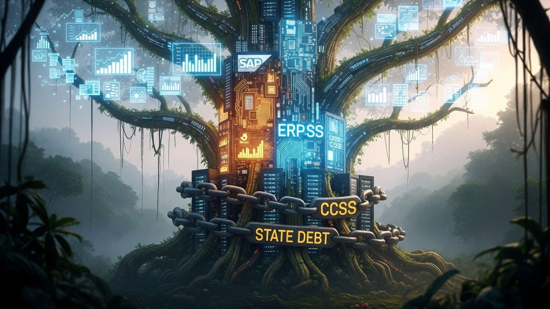 CCSS金融システムの障害、債務追跡のブラックアウトを引き起こす