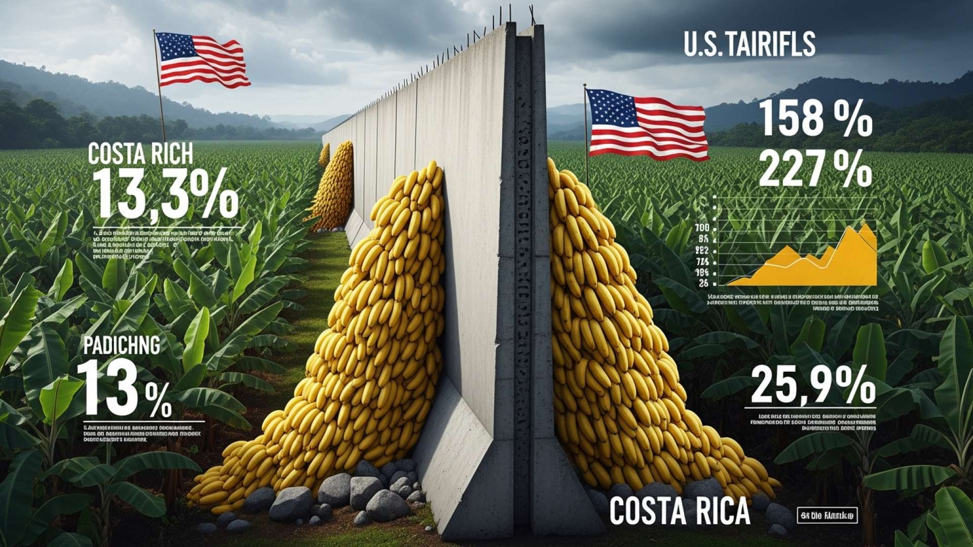 米国が関税を撤廃、コスタリカの農業が大きく前進