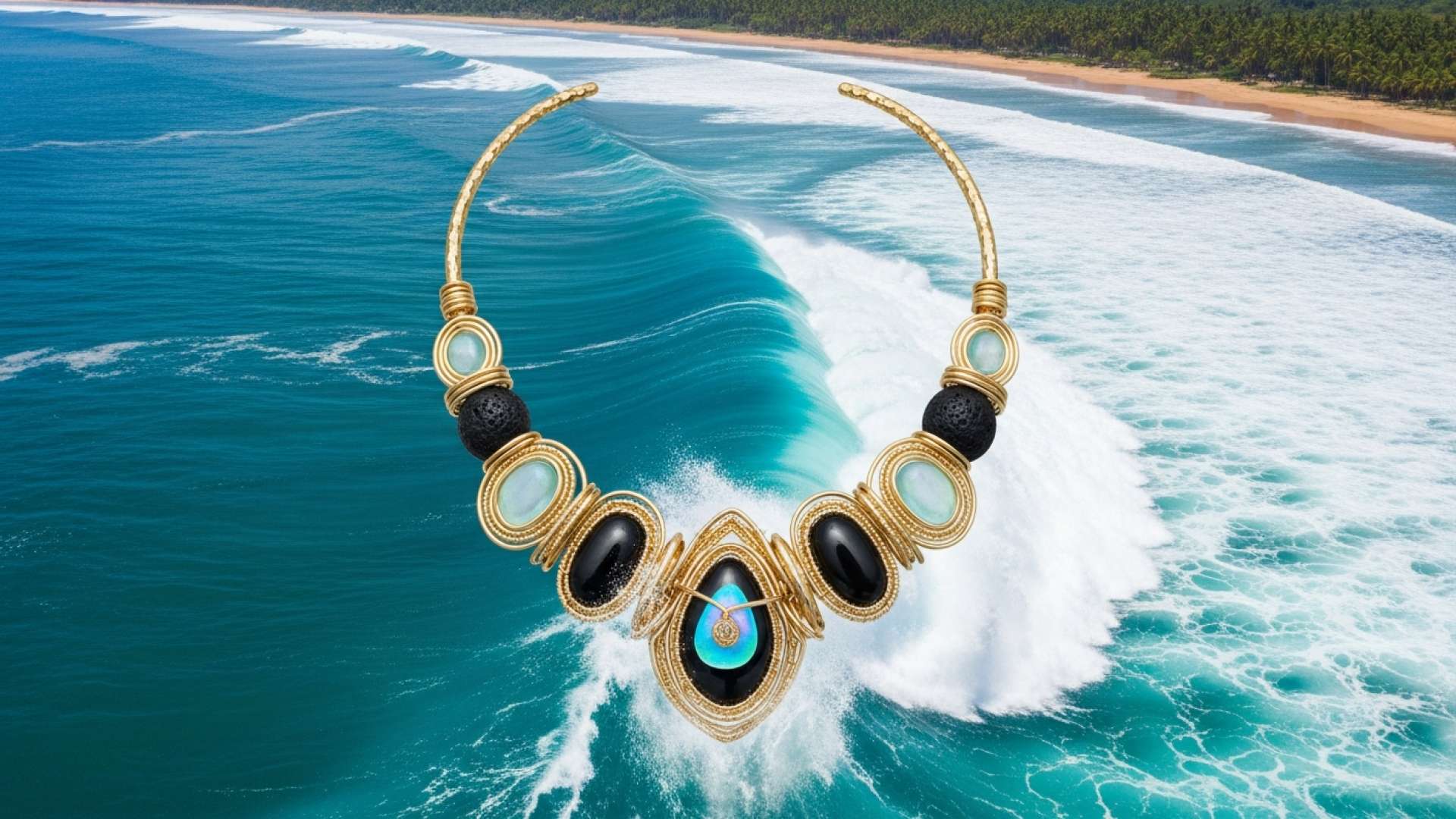 コスタリカのデザイナー、海洋に着想を得たハンドメイドジュエリーブランド「MAREA」を立ち上げる