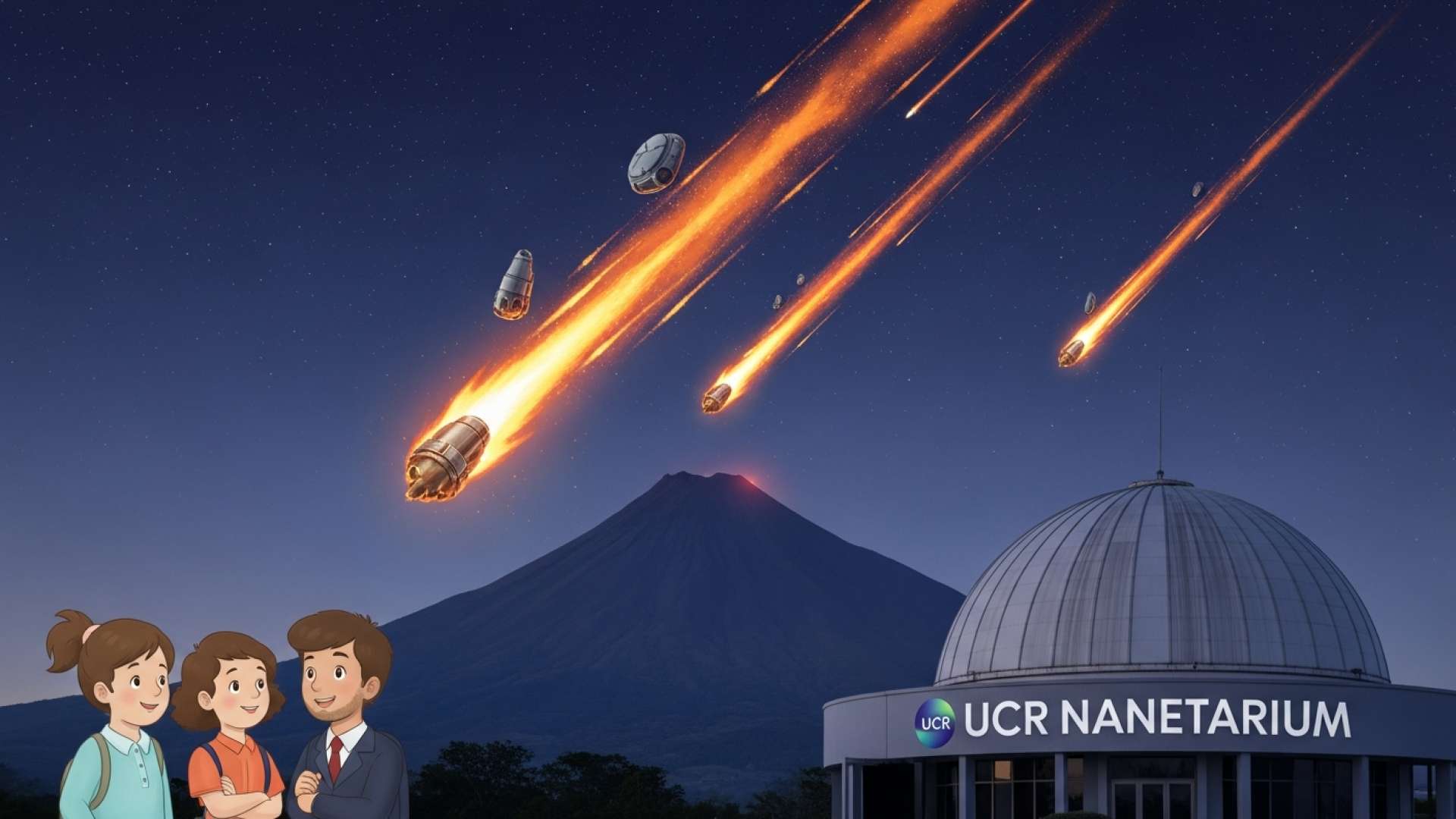 カルタゴ上空で発生した発光現象の原因は宇宙ゴミであることを専門家が確認