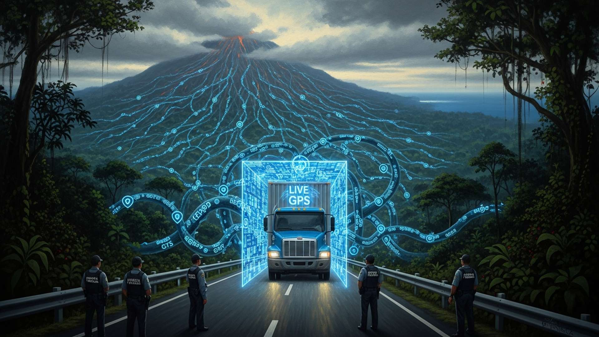 GPS技術がアラフエラでの大規模な貨物強盗を阻止する
