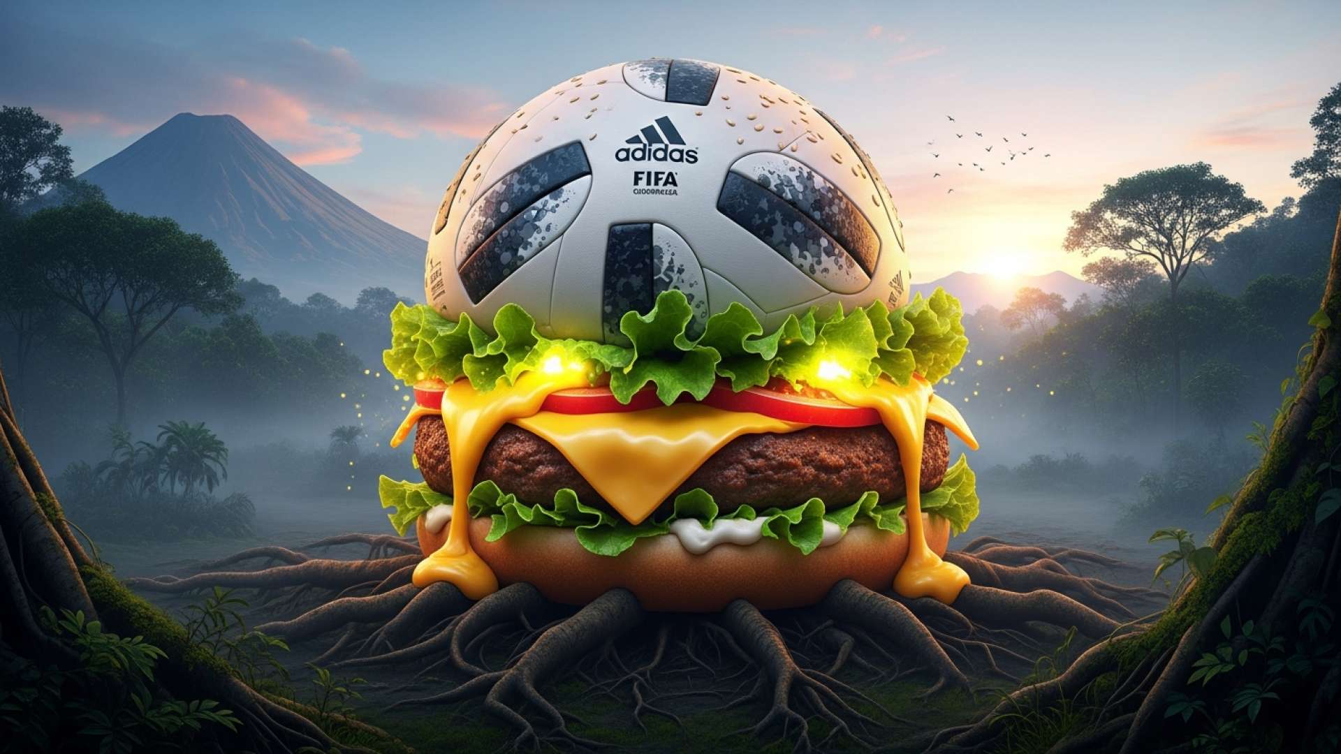 マクドナルドが新メニュー「ワールドカップ仕様バーガー」でワールドカップの熱気を盛り上げる