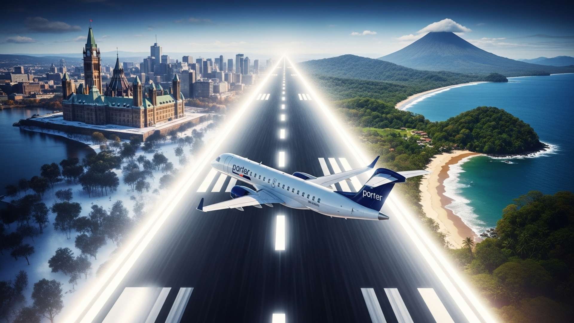 ポーター航空、オタワへの新路線でグアナカステへのアクセスを拡大