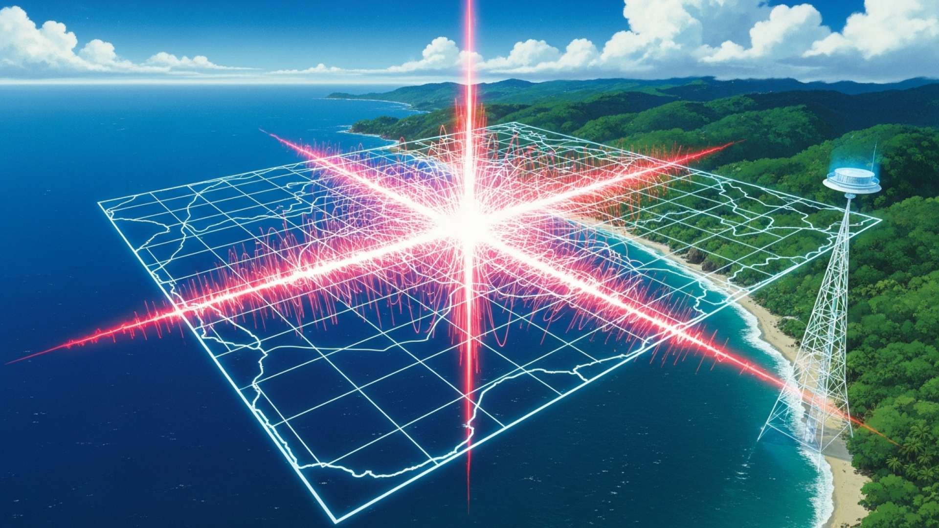 プンタレナス、ニューイヤー初の地震を記録