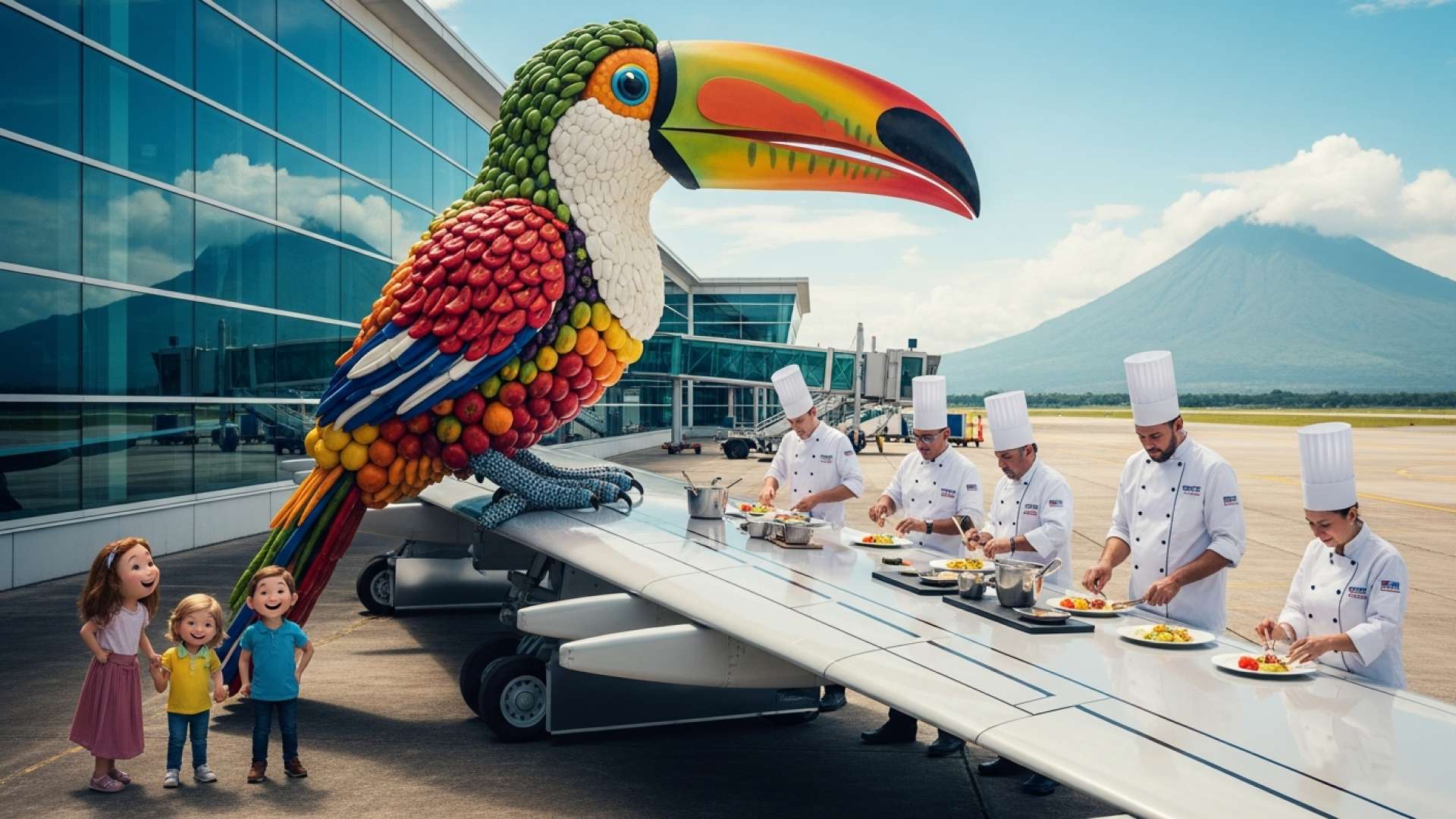 SJO空港、シェフズ・アンリミテッド・コンテストで食のシーンに火をつける
