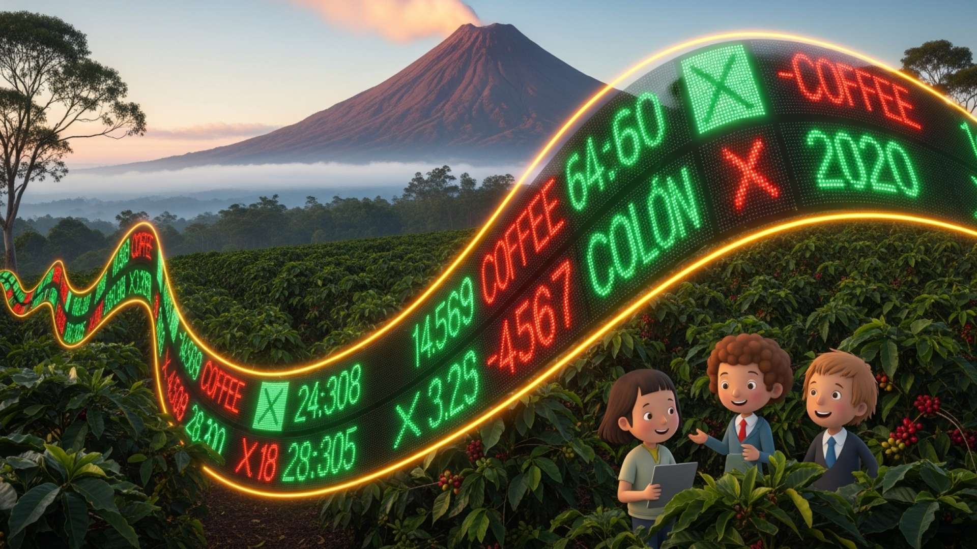 コロンの強化と低価格がコーヒー業界を悩ませる