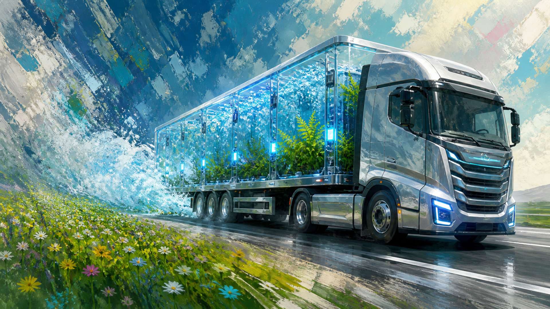 トヨタといすゞが提携し、量産型水素トラックで商業物流の革新を図る